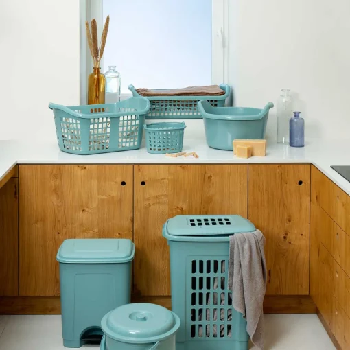 Cesto de roupa wc STONEBLUE SEA VIEW 57l