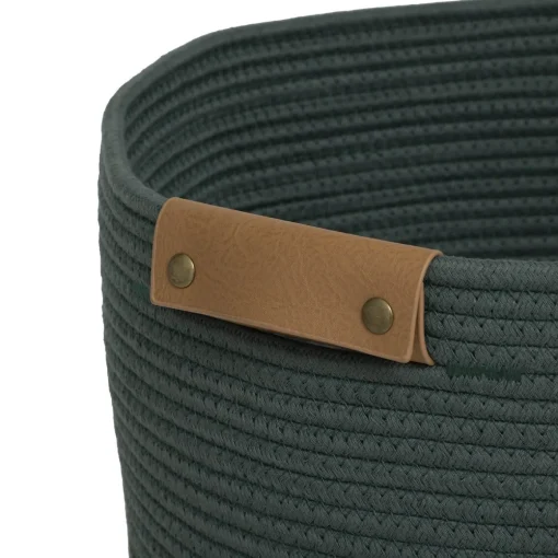 Cesto de roupa wc verde DUO 80l