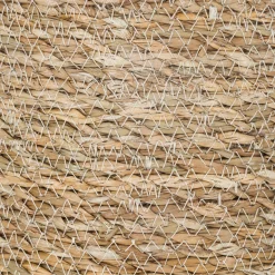 Cesto de seagrass bege 18x19cm
