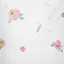 Cesto de unicórnio branco e rosa 20x22cm