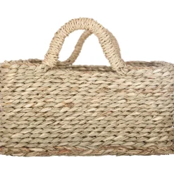 Cesto decorativo seagrass natural