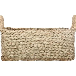Cesto decorativo seagrass natural