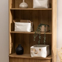 Cesto LOE cinza 17x27cm