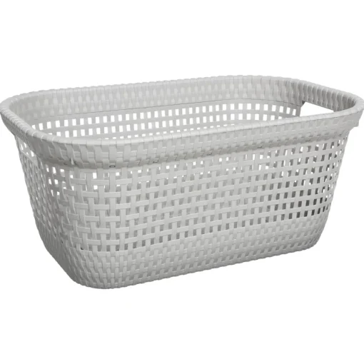 Cesto multiusos rattan taupe 45l
