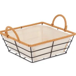 Cesto para pão com asas