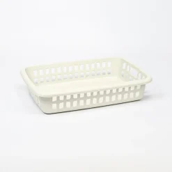 Cesto para roupa baixo branco SAND