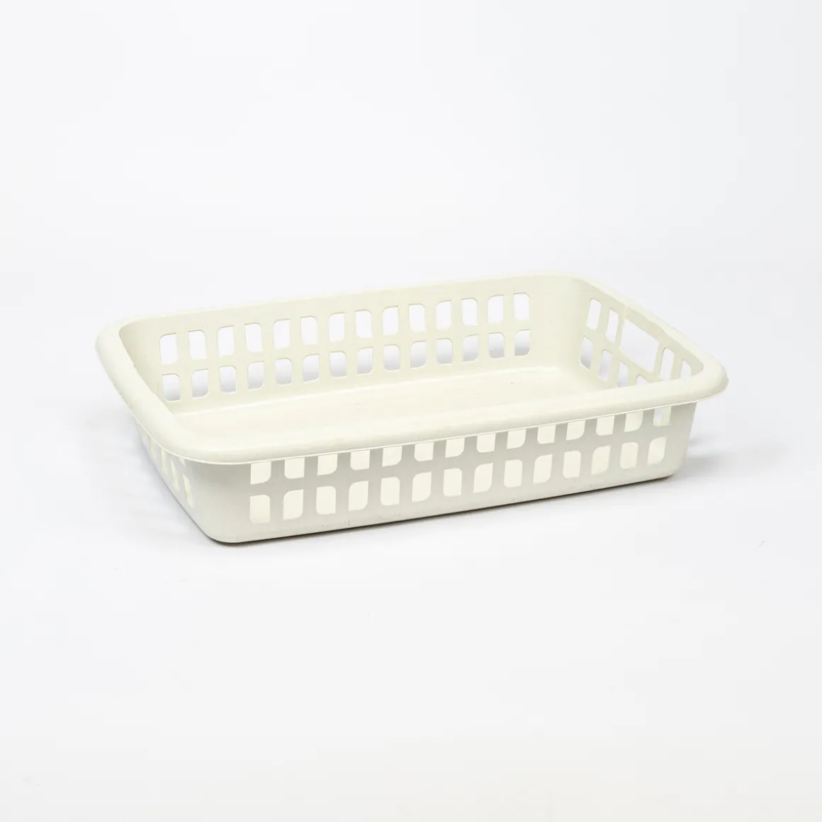 Cesto para roupa baixo branco SAND