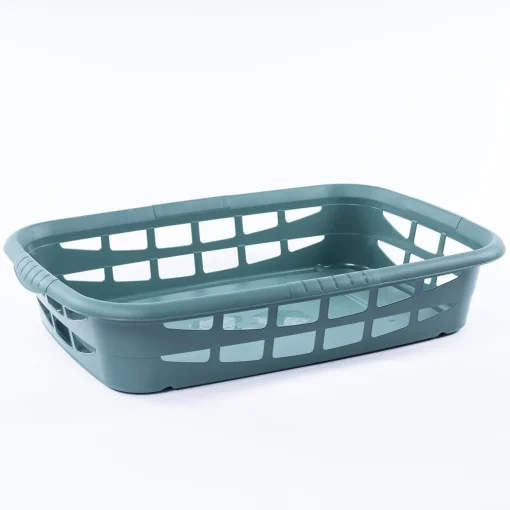 Cesto para roupa baixo PRIMAVERA verde 25l