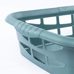 Cesto para roupa baixo PRIMAVERA verde 25l