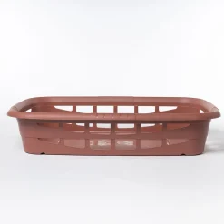 Cesto para roupa baixo terracota 25L