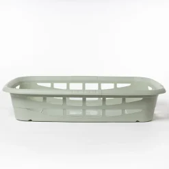 Cesto para roupa baixo verde 25L