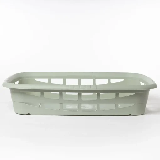 Cesto para roupa baixo verde 25L