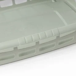 Cesto para roupa baixo verde 25L