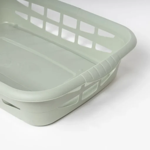 Cesto para roupa baixo verde 25L