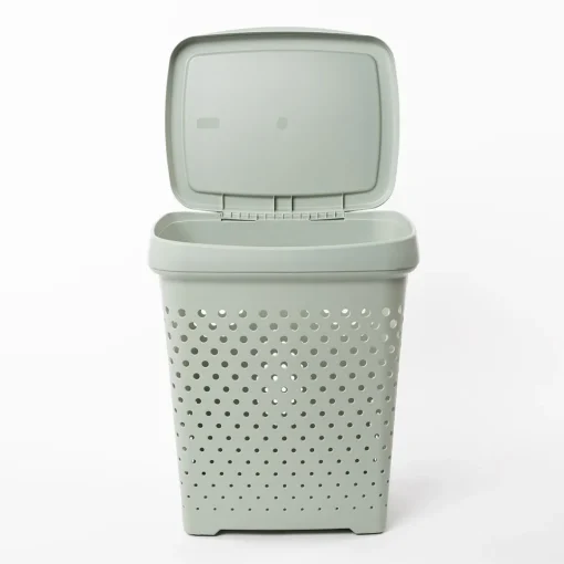 Cesto para roupa suja ZOOM verde 50L