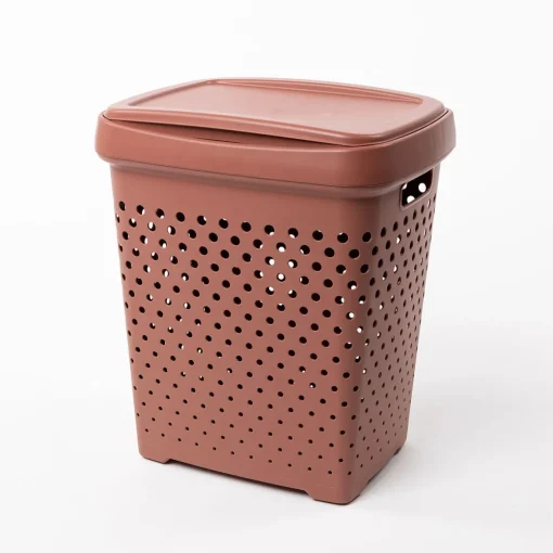 Cesto para roupa suja ZOOM terracota 50l