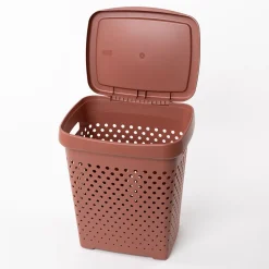 Cesto para roupa suja ZOOM terracota 50l