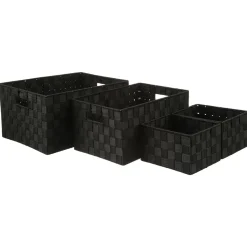 Cesto preto 15x20cm
