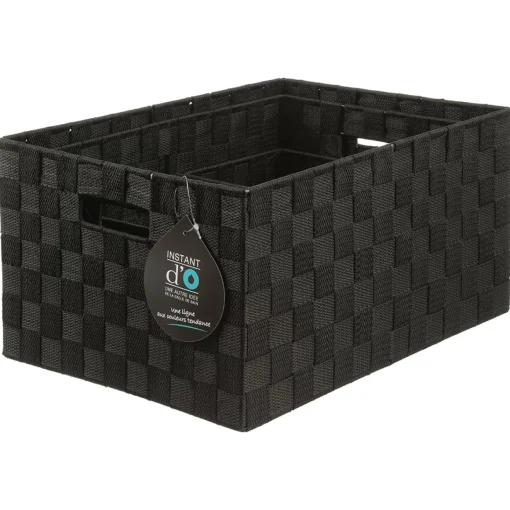 Cesto preto 15x20cm