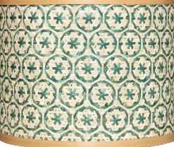 Cesto redondo decorativo em bambu