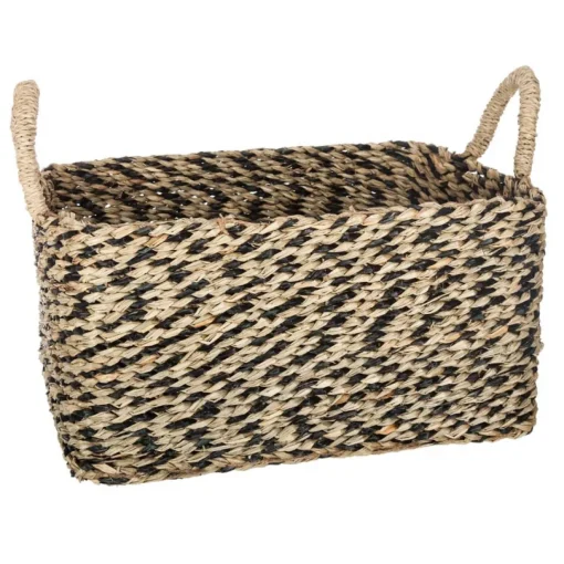Cesto seagrass retangular ETNIC 17x43,5cm
