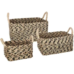 Cesto seagrass retangular ETNIC 17x43,5cm