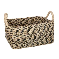 Cesto seagrass retangular ETNIC 14x33,5cm