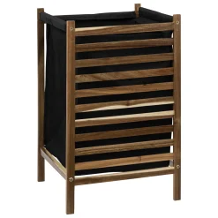 Cesto wc BLACKACIA preto 50l