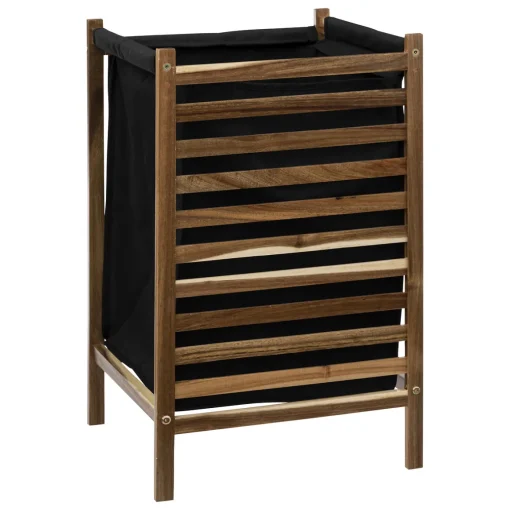 Cesto wc BLACKACIA preto 50l