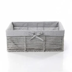 Cesto wc cinza 27x39cm