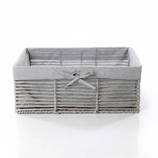 Cesto wc cinza 31x44cm