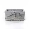 Cesto wc cinza 20,5x30cm