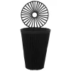 Cesto wc preto 42l