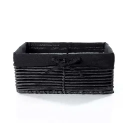Cesto wc preto 23,5x34cm