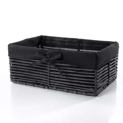 Cesto wc preto 31x44cm