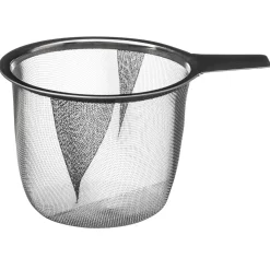 Chaleira de cerâmica cinza