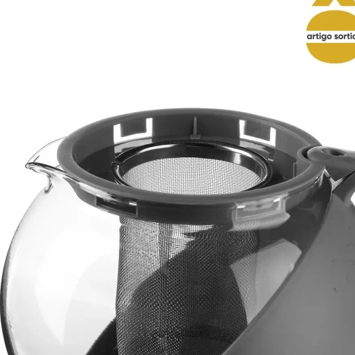 Chaleira de vidro 1,25l