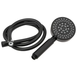 Chuveiro 5 funções com magueira flexível preto