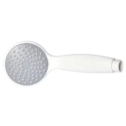 Chuveiro branco com 1 função