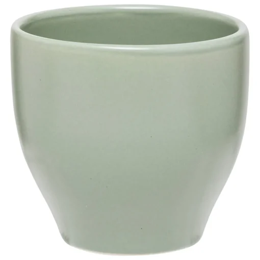 Chávena de café MAÉ verde clara em grés 11cl