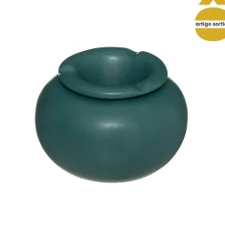 Cinzeiro ARTY redondo de cerâmica