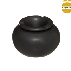 Cinzeiro ARTY redondo de cerâmica