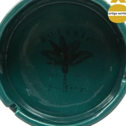 Cinzeiro CARAVANE em cerâmica e metal