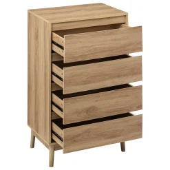 Cómoda ABANA bege em mdf