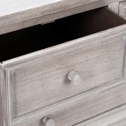 Cómoda com 5 gavetas CHARME cinza