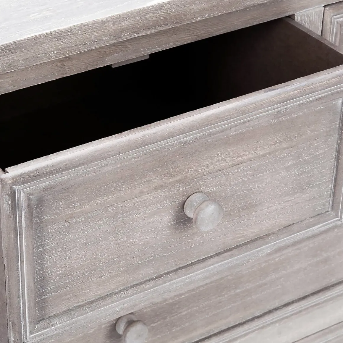 Cómoda com 5 gavetas CHARME cinza