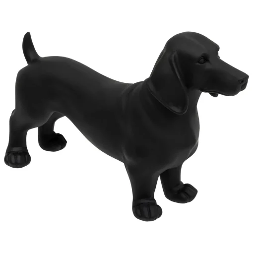 Cão basset hound decorativo BE VINTAGE preto