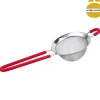 Coador em inox com cabo em silicone 9cm