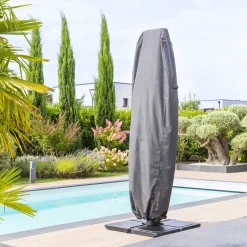 Cobertura guarda-sol descentrado 257cm