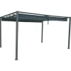 Cobertura para pérgola palmeira cinza ardósia